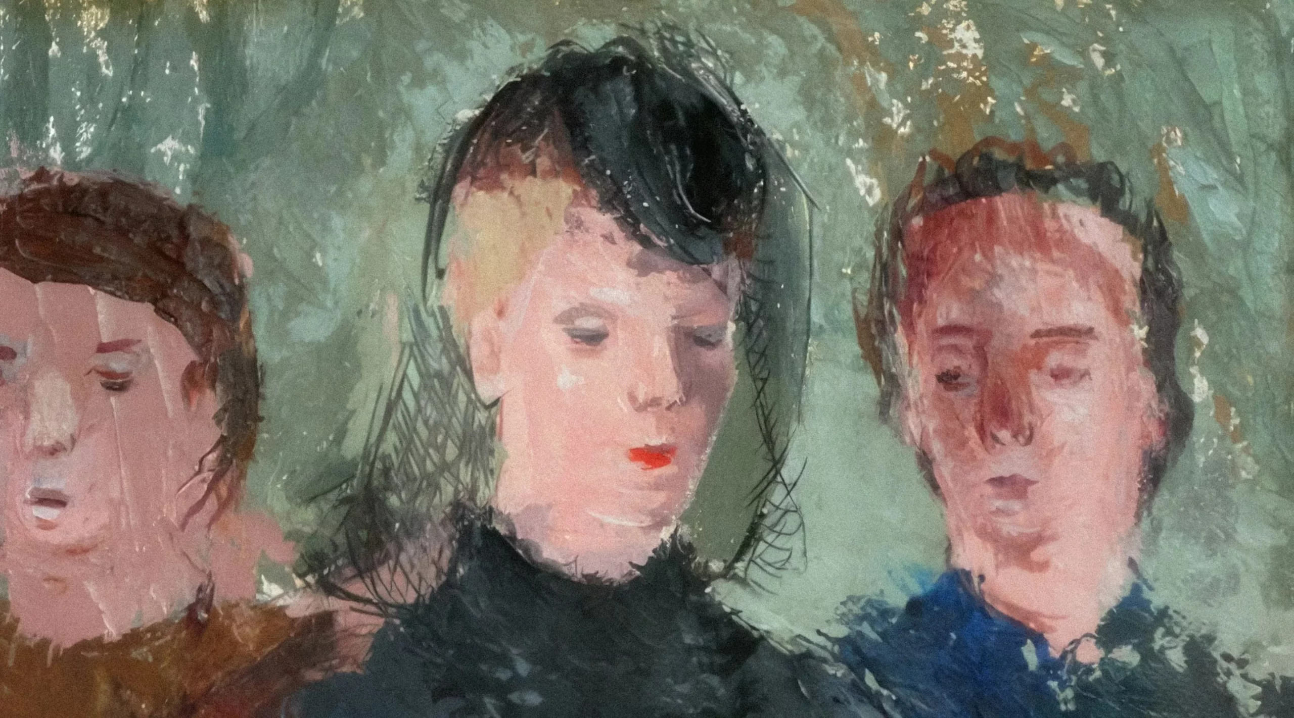 Peinture de trois femmes