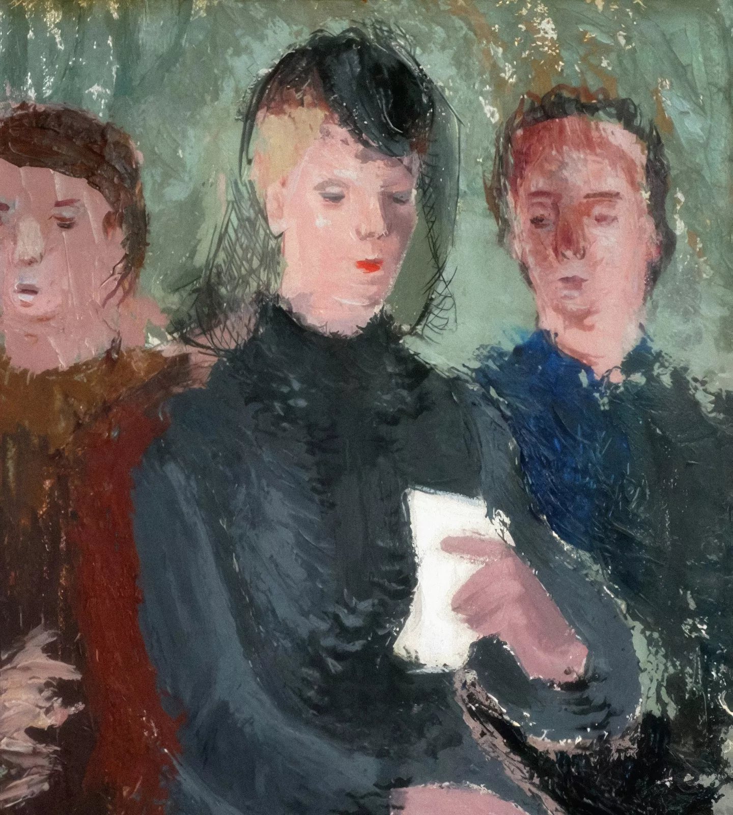 Peinture de trois femmes